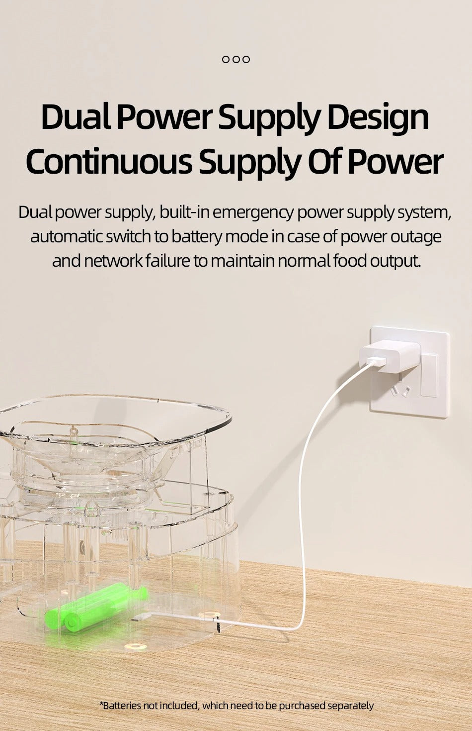 Smart WiFi Pet Feeder – App-Controlled Auto Food Dispense ( 4L, double, single bowl)